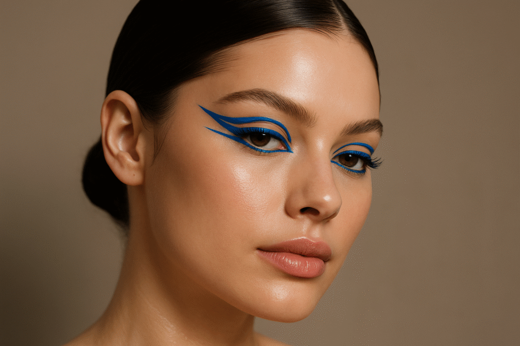 Bold Graphic Eyeliner – 2025 Beauty Trend