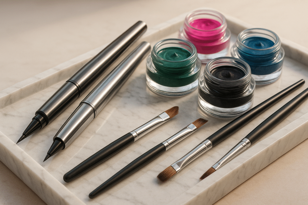 Bold Graphic Eyeliner - 2025 Beauty Trend