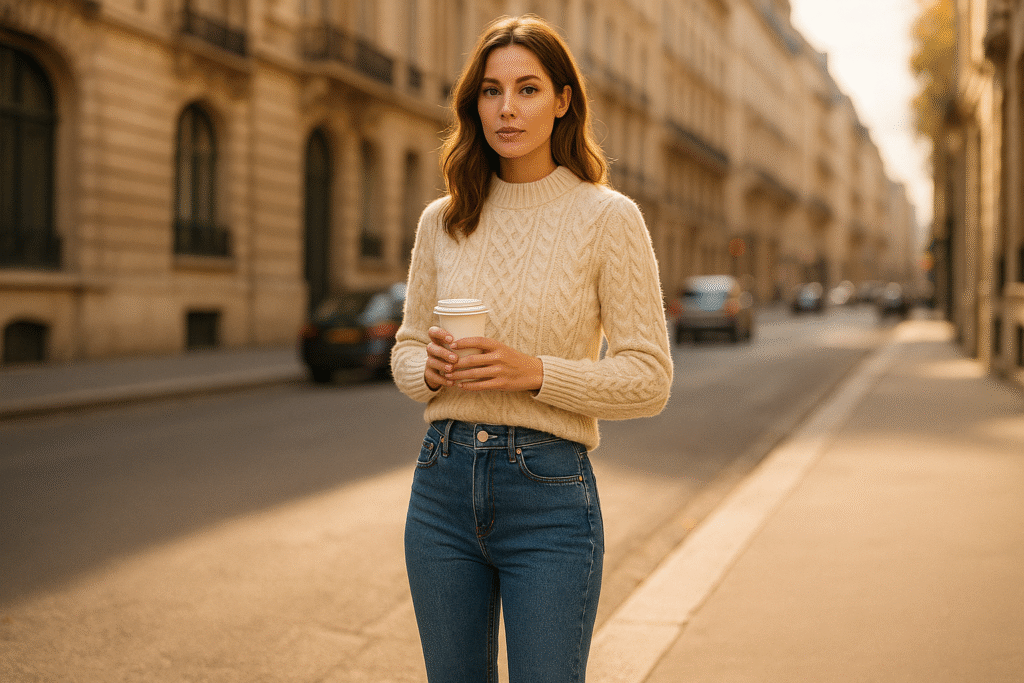 7 Fresh Ways to Style a Classic Fisherman Sweater