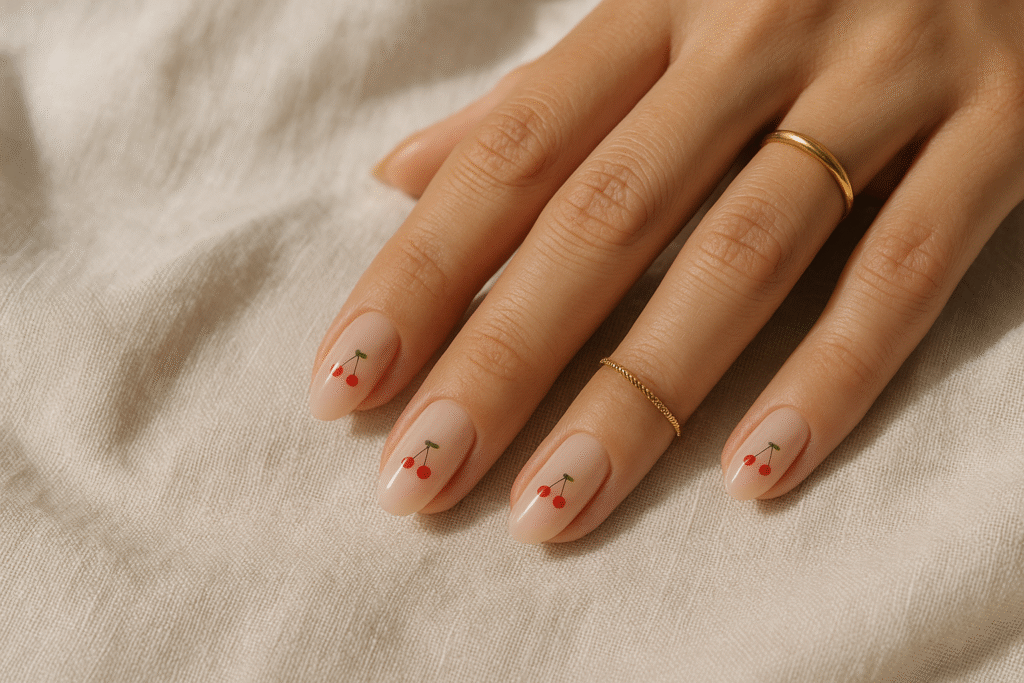 Cherry Nails Inspo: 5 Cute Ways to Rock the Juiciest Trend