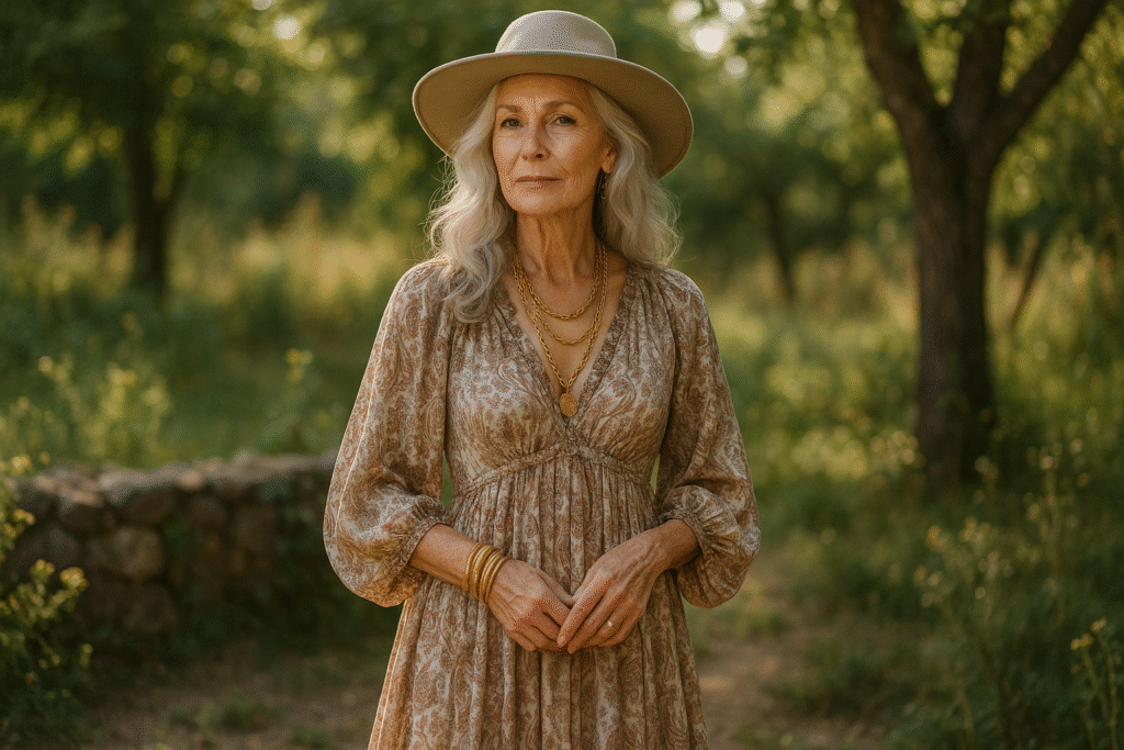 Boho Style for Older Women: Effortless, Elegant, and Ageless