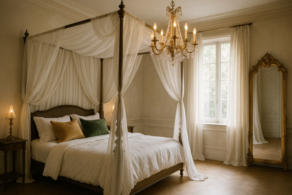 DIY Castlecore Bedroom with a Luxe Twist