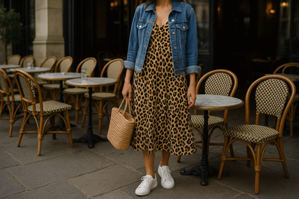 Leopard Print Dress for Spring and Summer Style