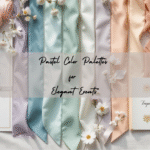7 Pastel Color Palettes for Elegant Events