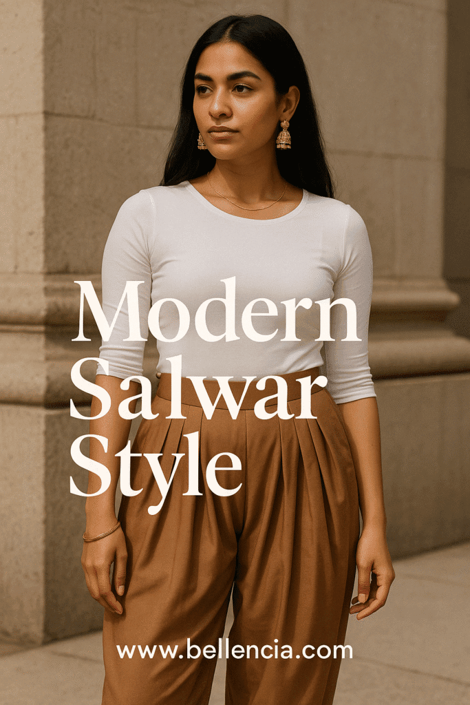 3 Ways to Mix Western Fashion with Traditional Salwar Kameez - Bellencia