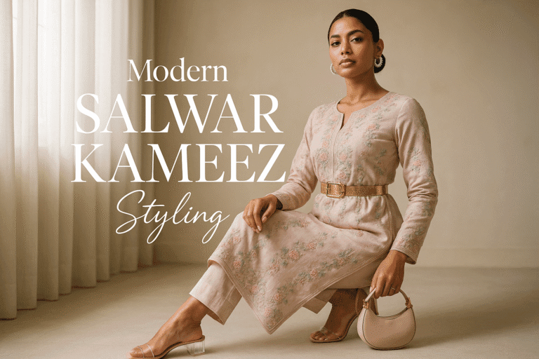 5 Ways to Style a Salwar Kameez for Modern Looks - Bellencia