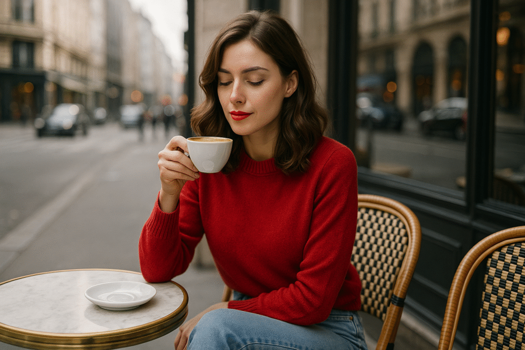 How to Style Cherry Red Without Looking Overdone