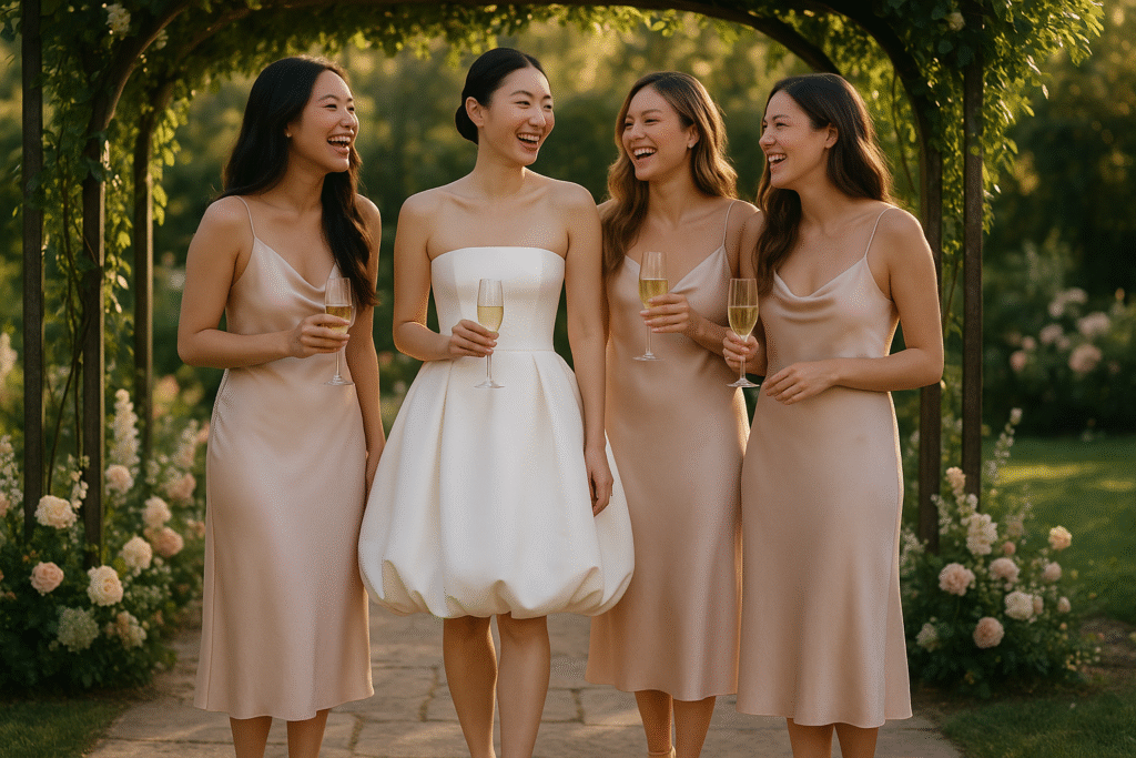 The Bubble Skirt Wedding Dress Is Back — Here's How to Style It for 2025