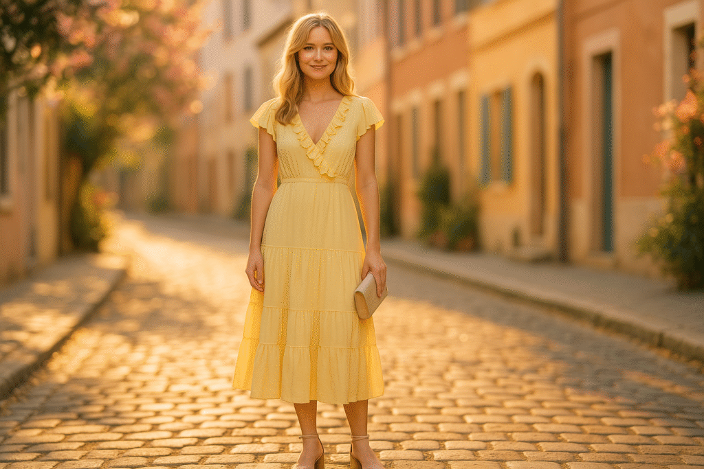 6 Butter Yellow Fashion Finds That Look Like Sunshine