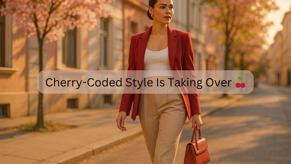 Cherry-Coded Style: The Bold Red Trend You’ll Love