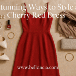 7 Stunning Ways to Style a Cherry Red Midi Dress