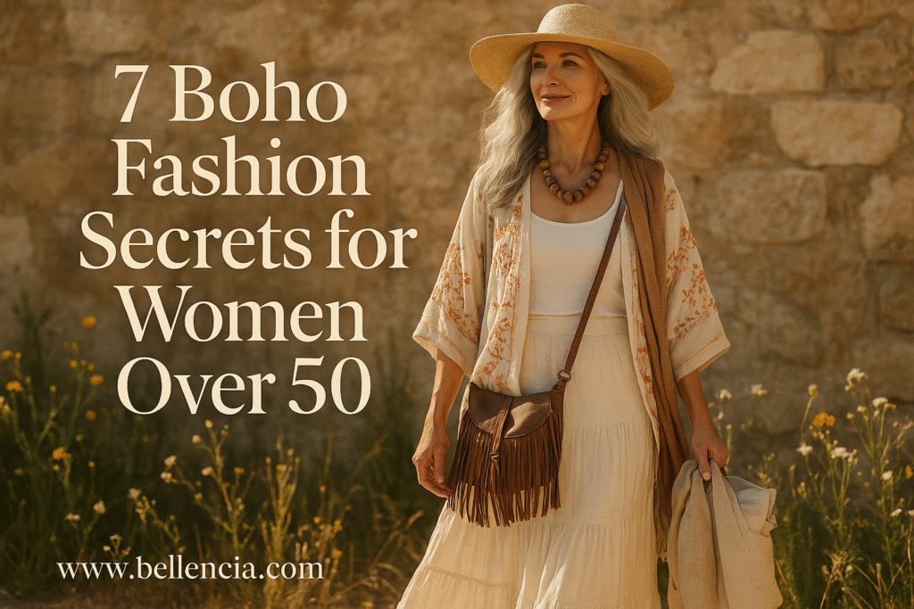 7 Boho Fashion Secrets Women Over 50 Swear By