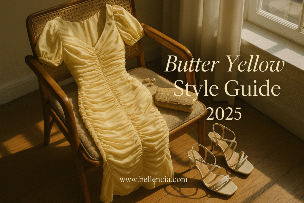 Butter Yellow Dresses Are Trending: 6 Ways to Style This Vintage Midi for Every Occasion