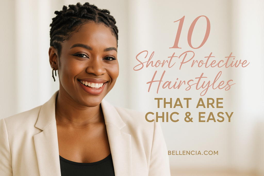 10 Short Protective Hairstyles That Are Chic & Easy