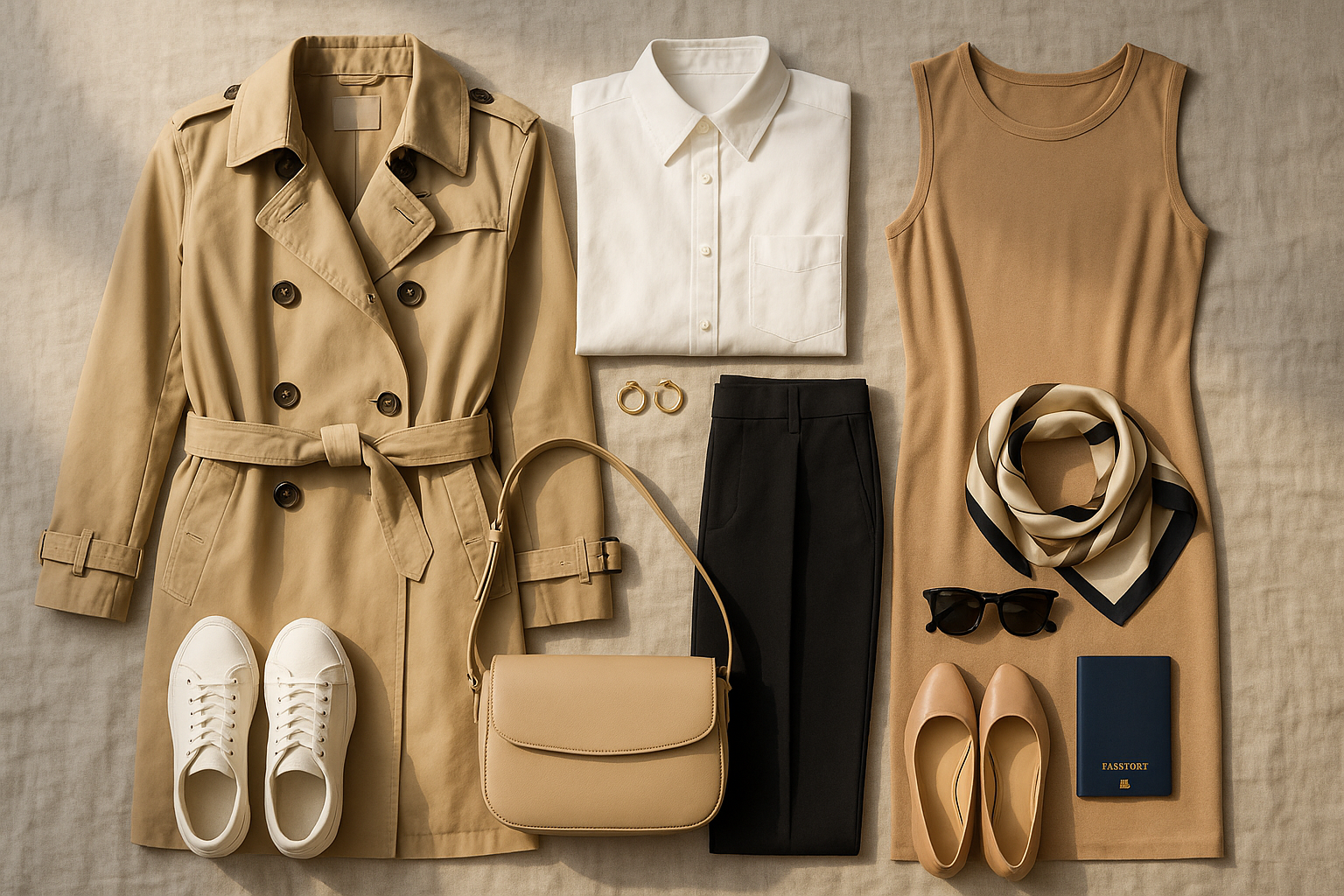 Capsule Wardrobe Must-Haves for Travel Light Queens