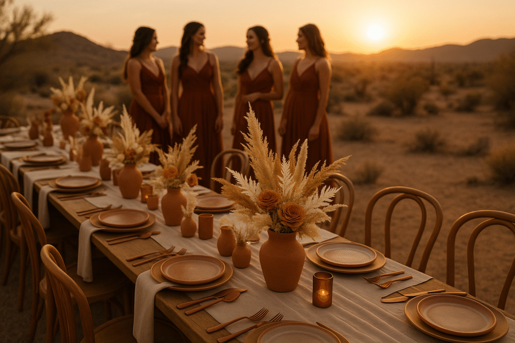 9 Boho Wedding Color Ideas Brides Are Obsessed With