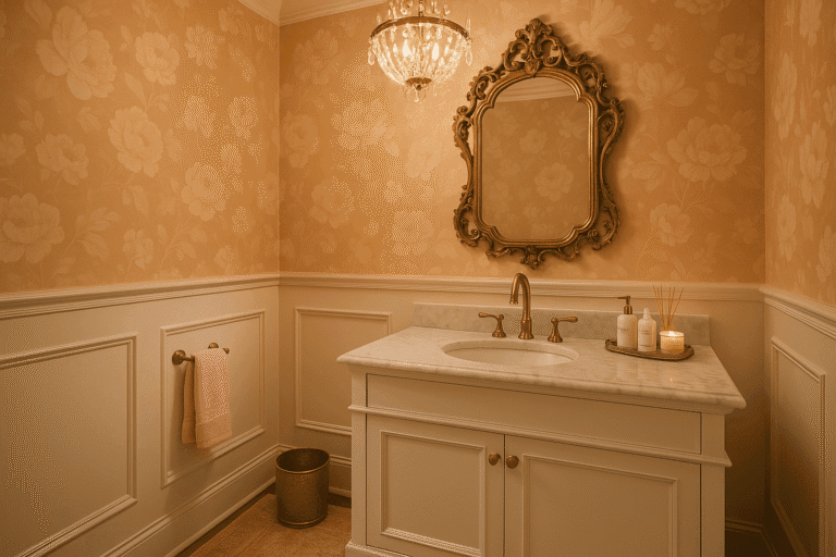 Glam Powder Room Upgrades That Instantly Wow Guests
