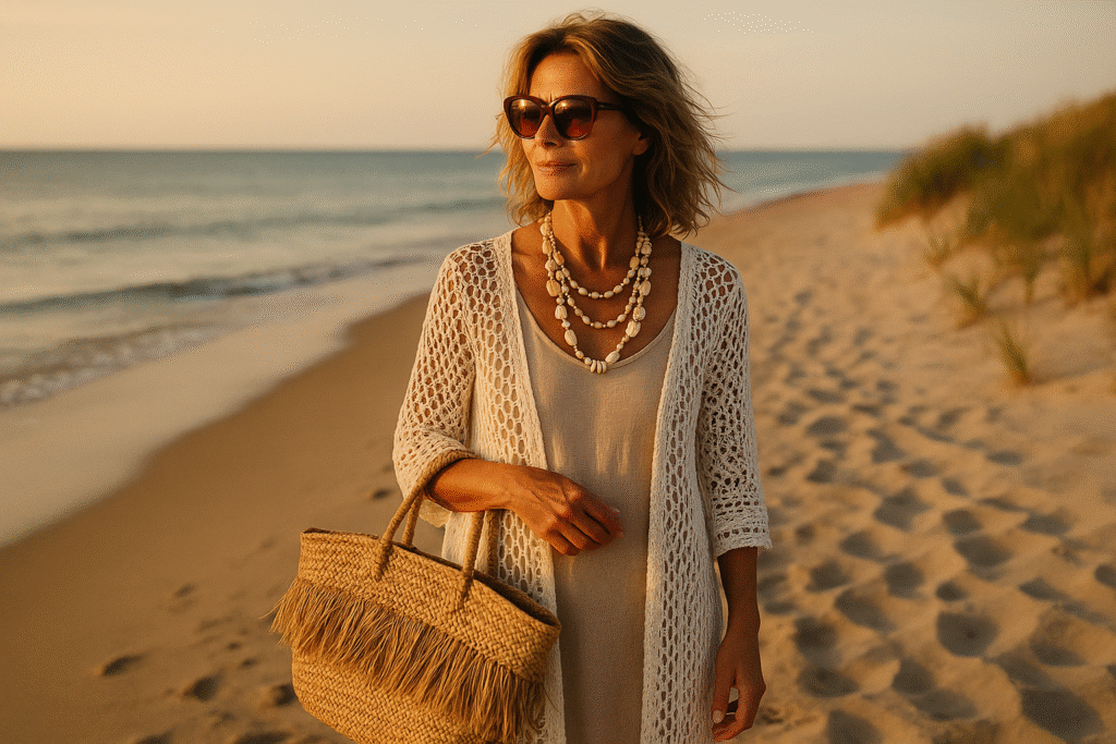 Boho Beach Looks Women Over 50 Are Loving This Year