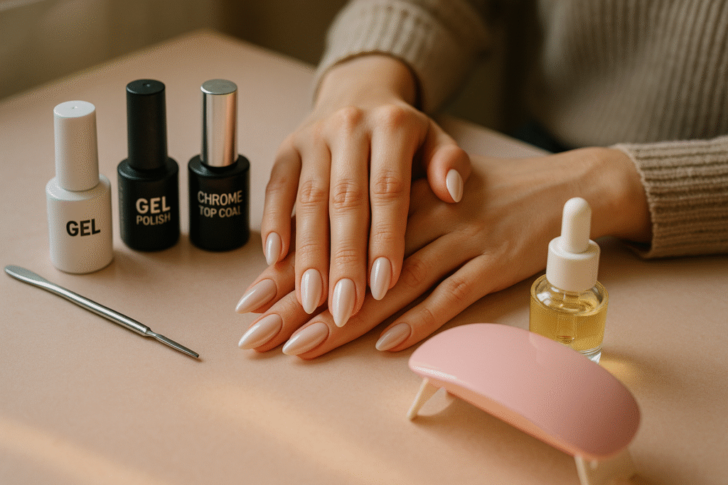 9 Glazed Almond Nail Tips for That Glossy Finish on a Budget