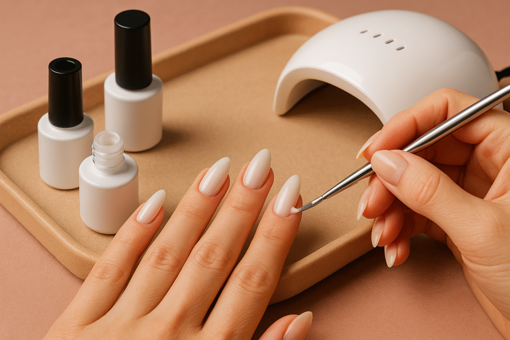 9 Glazed Almond Nail Tips for That Glossy Finish on a Budget