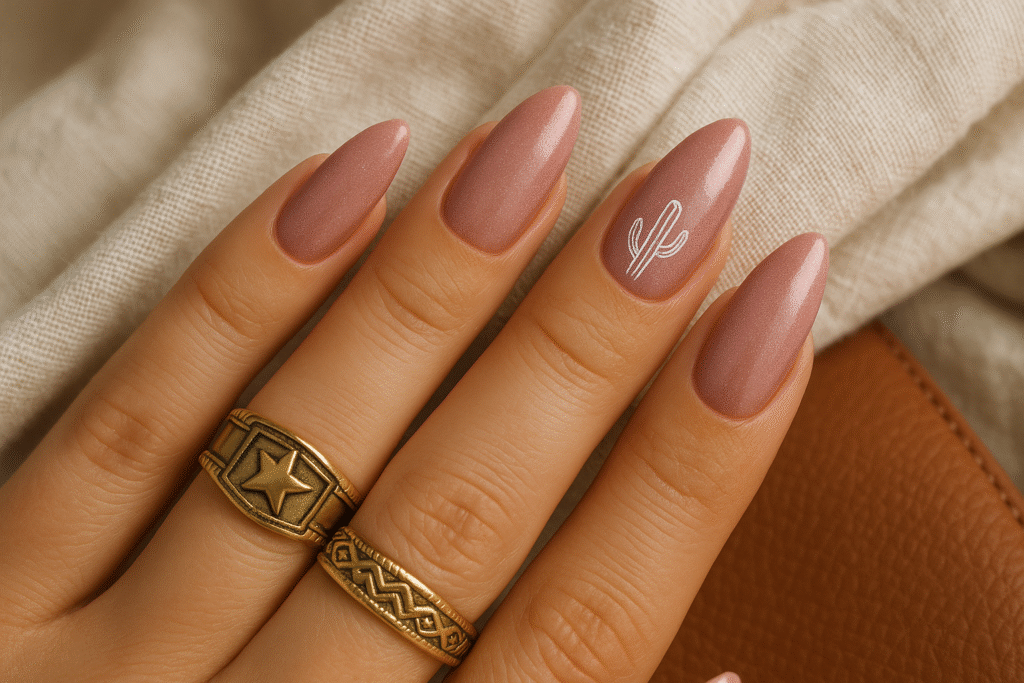 7 Western Nail Designs with a Glam Twist