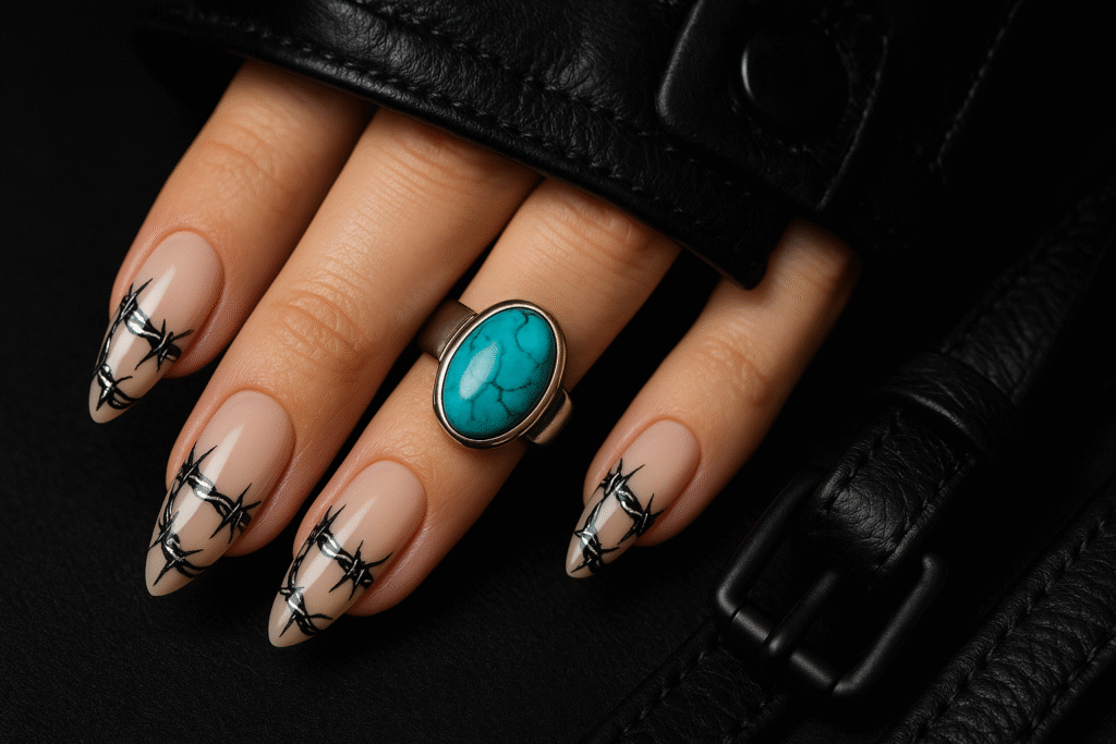 7 Western Nail Designs with a Glam Twist
