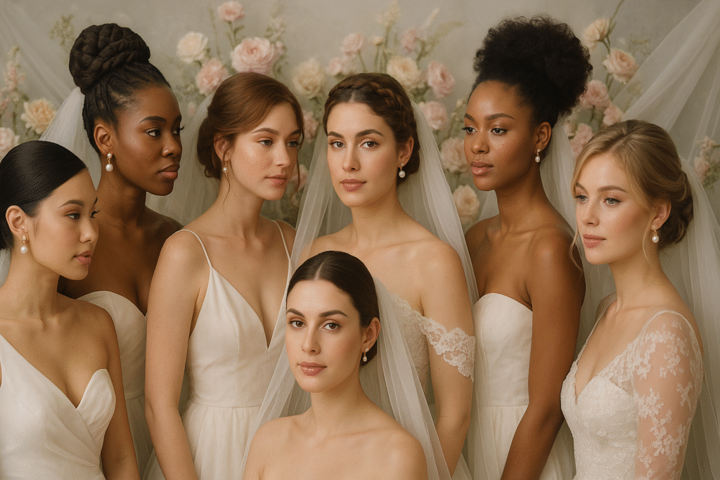 7 Stunning Wedding Hairstyles for Every Bride Type
