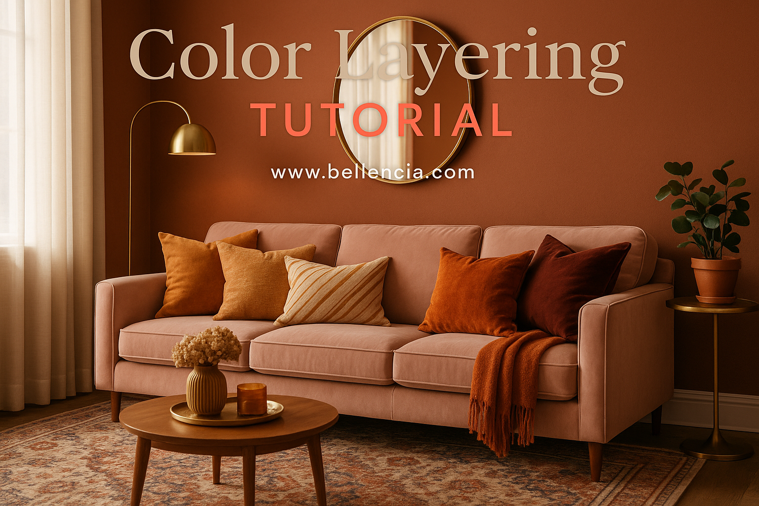 Color Layering Tutorial: How to Build Beautiful Rooms with Bold Depth