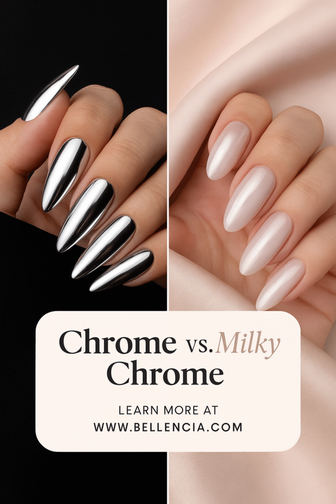 Milky Chrome vs. Milky White Nails: What’s the Hype?