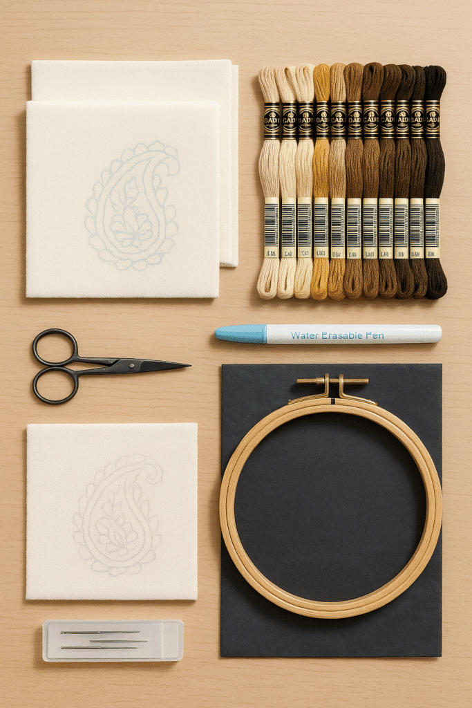 DIY Kashida Embroidery: Easy Patterns & Stitch Guide