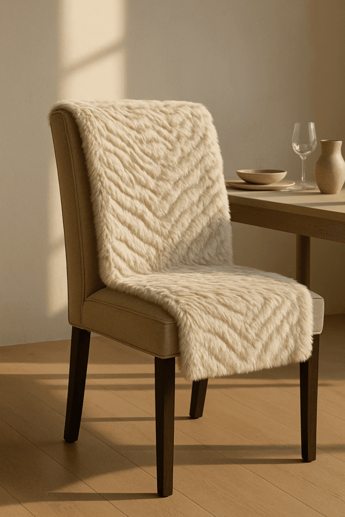 8 Ways This $8 Faux Fur Cover Can Instantly Elevate Your Living Space