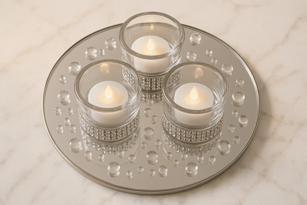 Dollar Tree DIY: Glam Centerpiece on a Budget