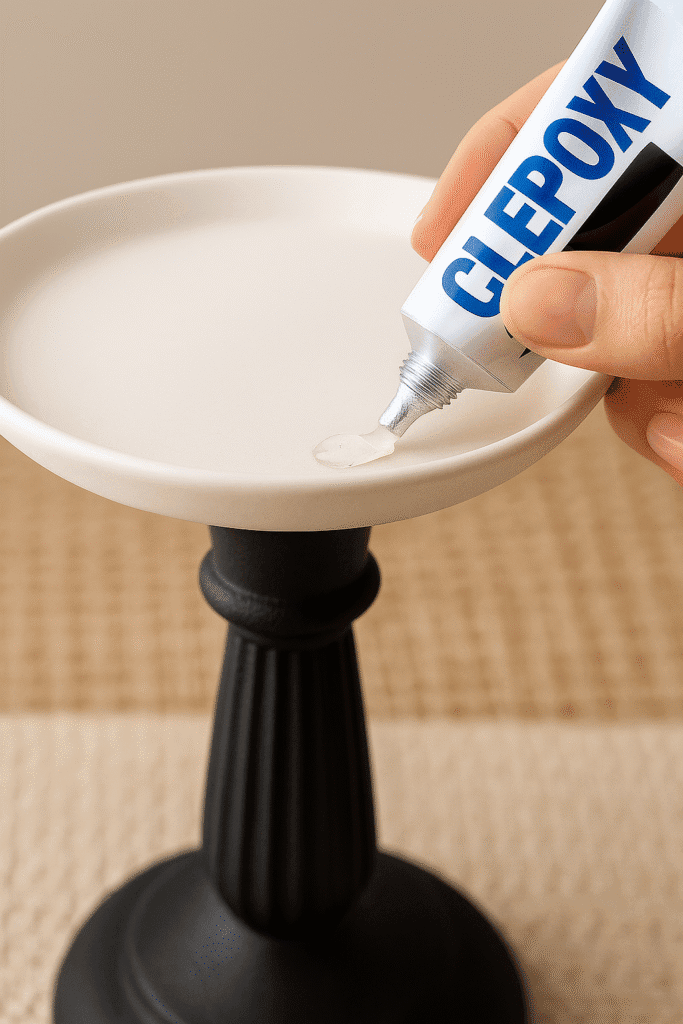 DIY Tiered Tray for Coffee Bar or Entry Table