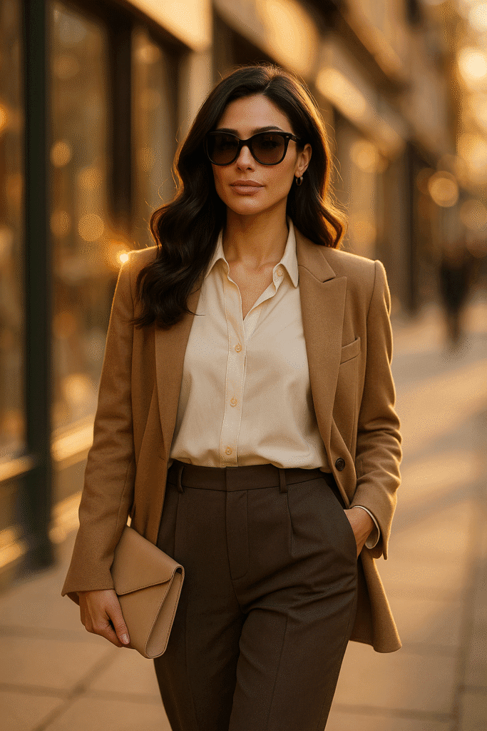 The Easy Glam Guide to Mixing Neutrals Like a Pro