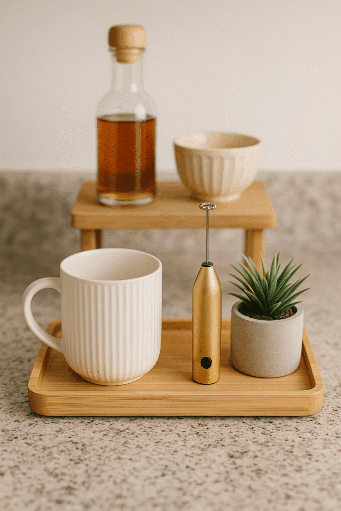 How to Style a Luxury-Looking Coffee Bar on a Budget