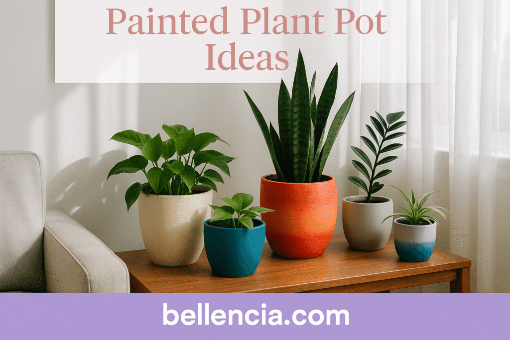 Painted Plant Pot Ideas That Instantly Upgrade Your Home Decor