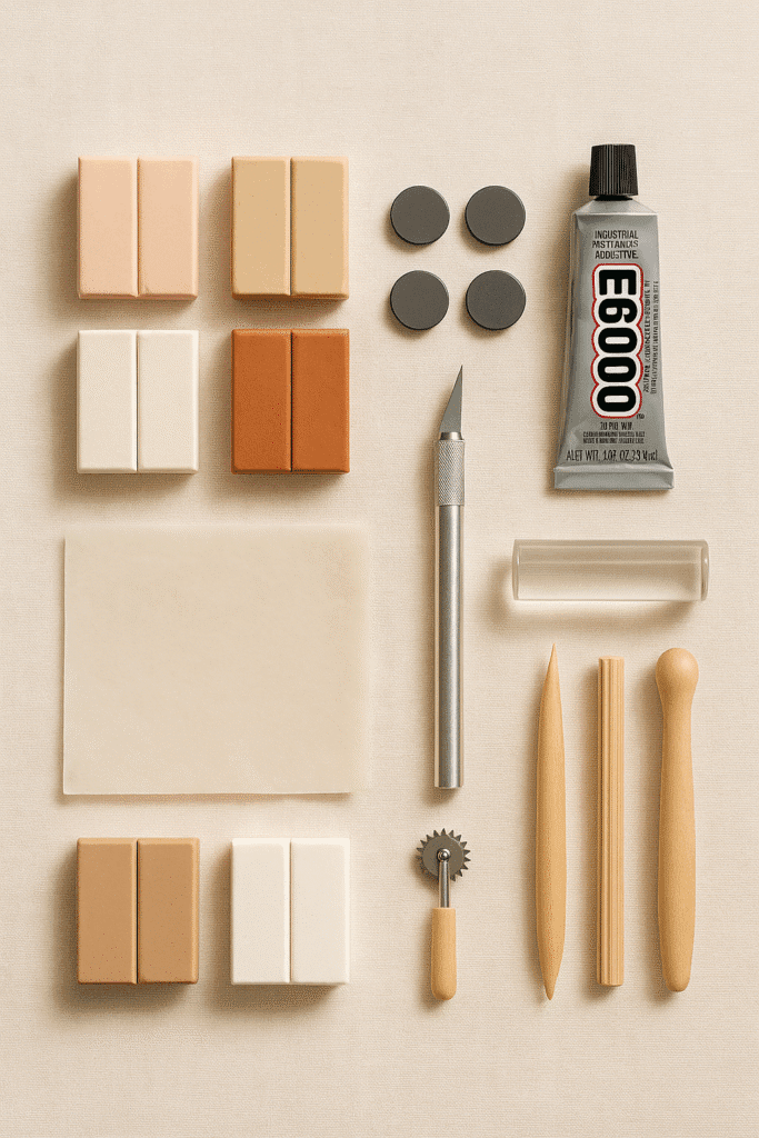 DIY Polymer Clay Magnets That Add Personality to Your Space