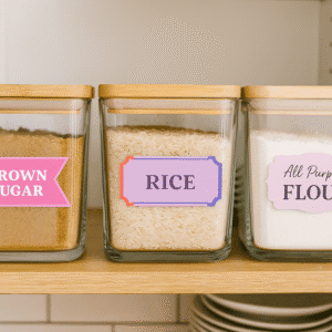 Chic Pantry Label Templates