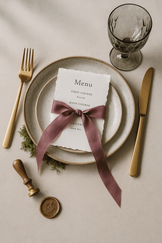🌲 Candlelit Luxe Table Design for Woodland Weddings