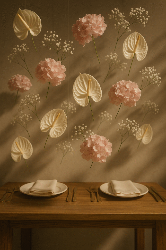 Surreal Florals & Hanging Installations: The Dreamscape Wedding Edit