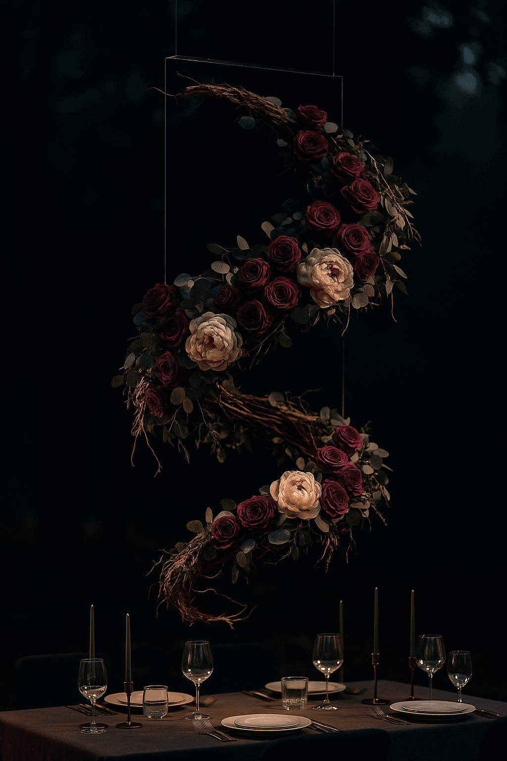 Surreal Florals & Hanging Installations: The Dreamscape Wedding Edit