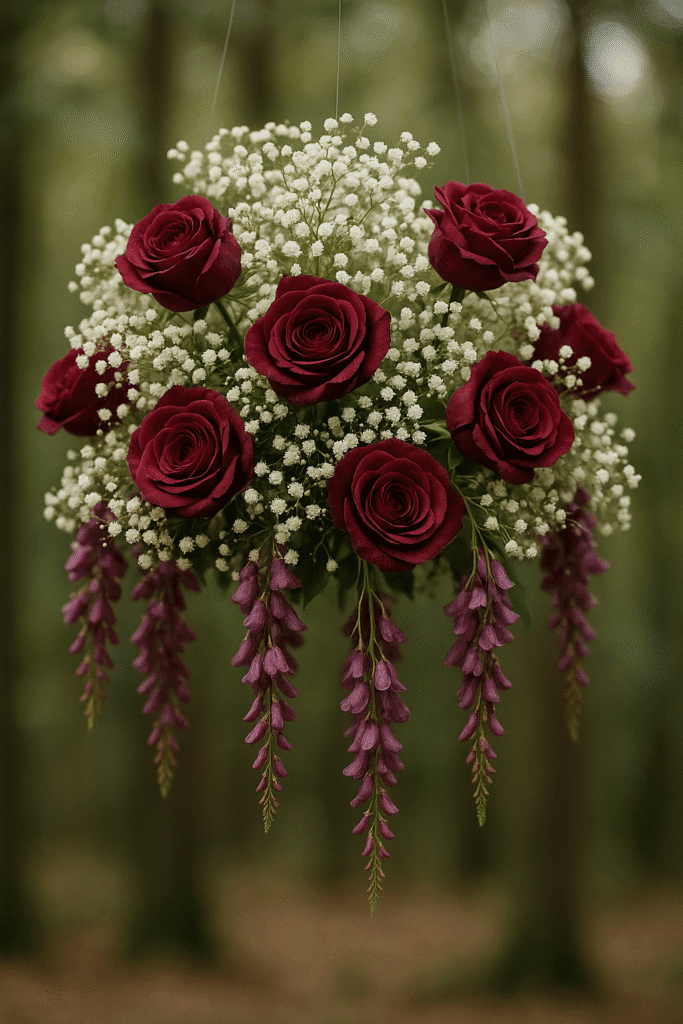 🌙 Whimsical Night Garden Wedding