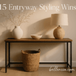 15 Entryway Styling Ideas Using One Console Table