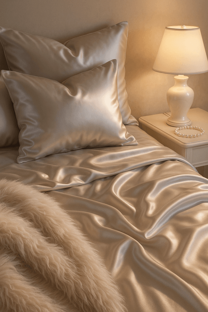 ⭐ 10 Bedding Moodboards to Transform Your Bedroom (Silver + Navy Inspired)