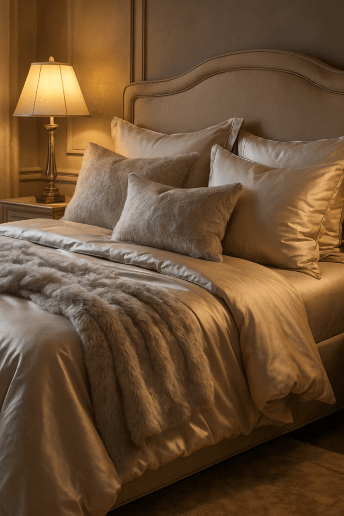 ⭐ 10 Bedding Moodboards to Transform Your Bedroom (Silver + Navy Inspired)