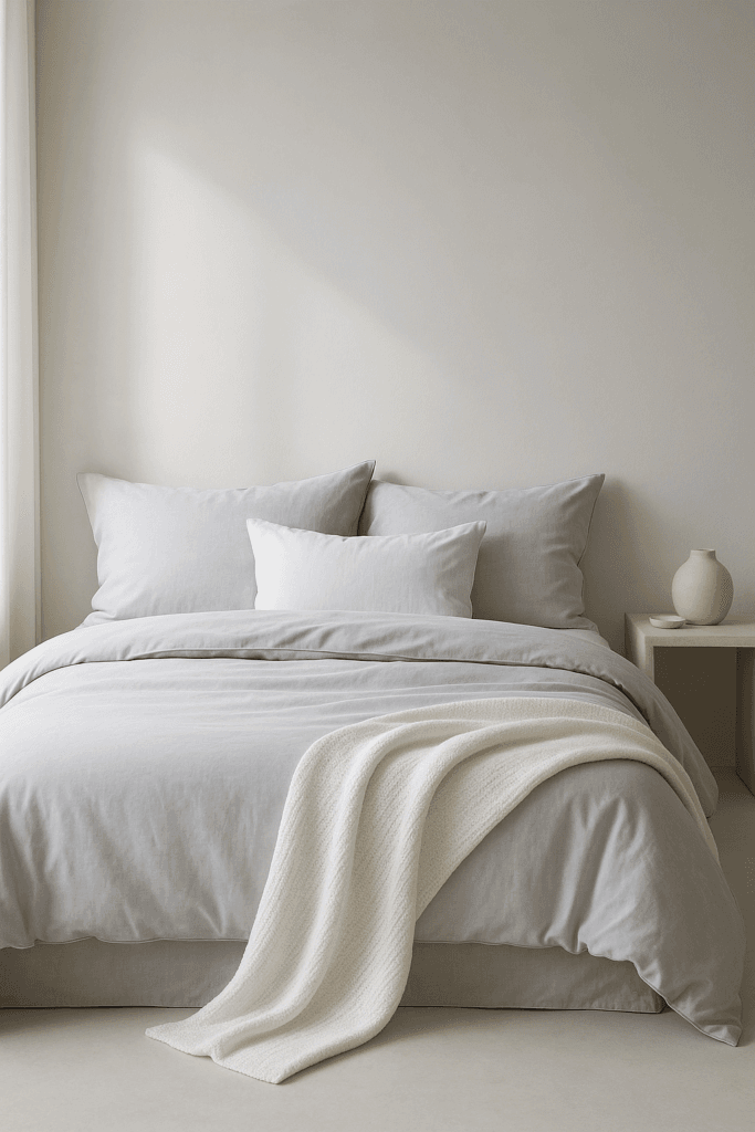 ⭐ 10 Bedding Moodboards to Transform Your Bedroom (Silver + Navy Inspired)