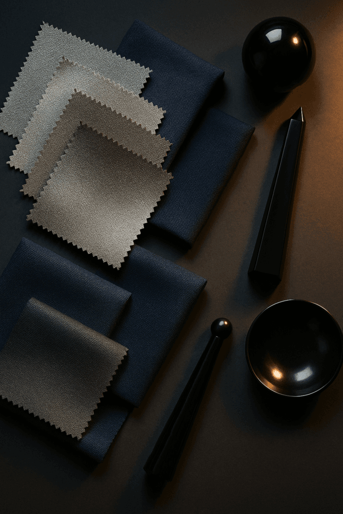 ⭐ 10 Bedding Moodboards to Transform Your Bedroom (Silver + Navy Inspired)