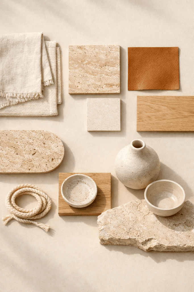Warm Neutrals Moodboards for Elevated Minimalists