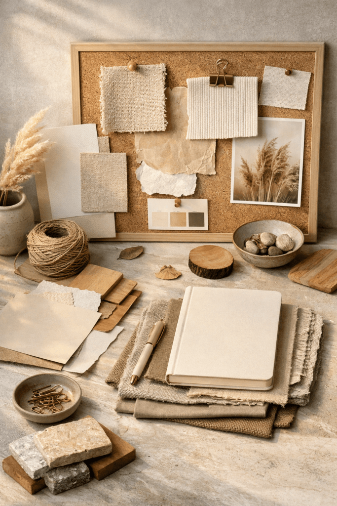 Warm Neutrals Moodboards for Elevated Minimalists