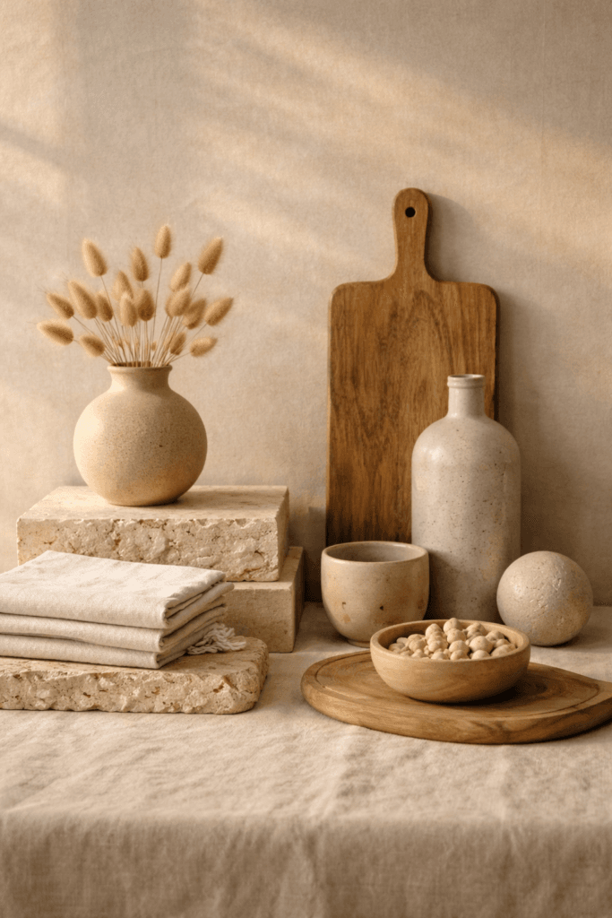 Warm Neutrals Moodboards for Elevated Minimalists